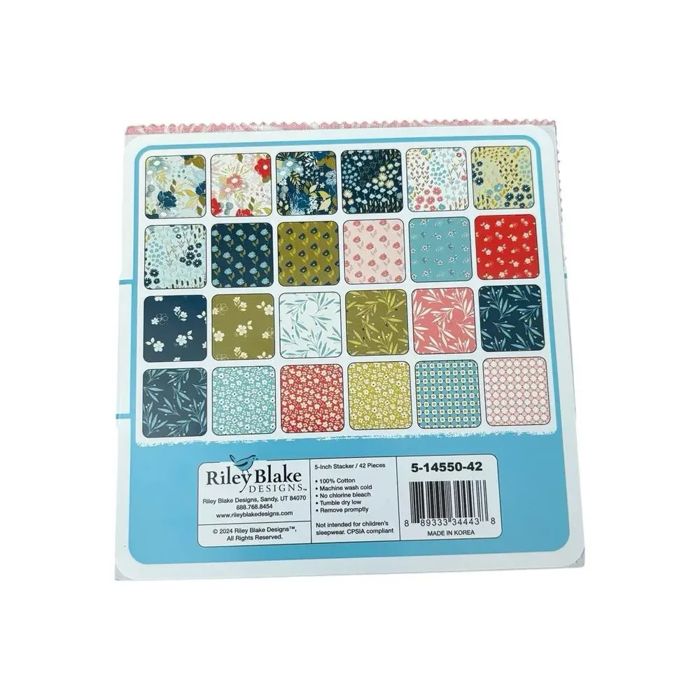 Riley Blake “Feed My Soul” By Sandy Gervais (42 Piece 5” Stacker) - 5-14550-42 - Picture 2 of 3